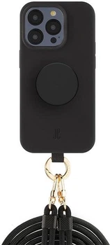 Etui Just Elegance 3in1 PopGrip do Apple iPhone 15 Pro Black (4062519304853)
