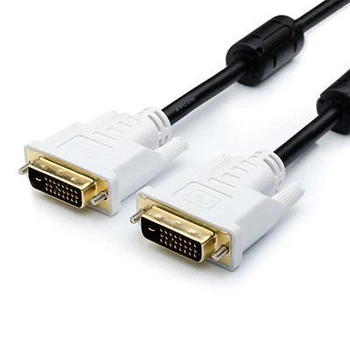 Кабель Dvi-Dvi (2 ferite, DVI-D) пакет, длина 3 м., черный