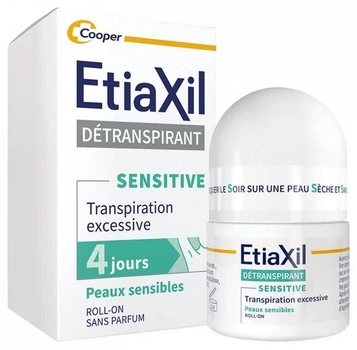 Антиперспірант кульковий Etiaxil Sensitive, Етіаксил, для чутливої шкіри 15 мл