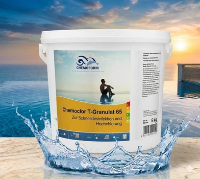 Шок-хлор Chemochlor-T-Granulat 65 (гранулят) — 5 кг