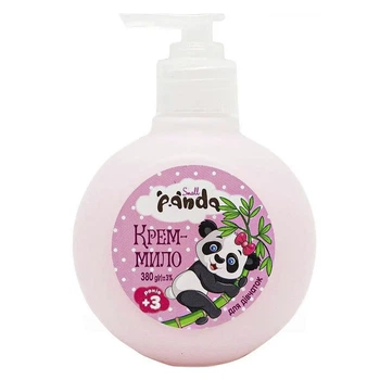 Крем-мыло с дозатором Small Panda для девочек 380 г (DN32297)
