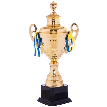 Кубок наградной с ручками приз спортивный SP-Sport Grand 1506B высота 50см Gold