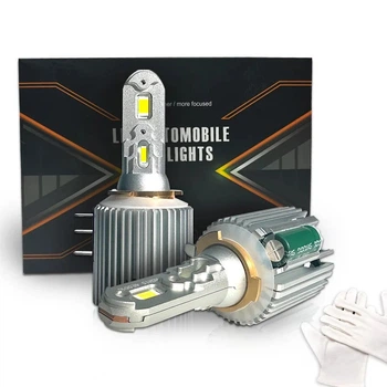 Универсальные LED лампы H15 100W 12000Lm с охлаждением и защитой IP68 для авто