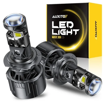 LED Мини-линзы H7 110W 6000K для ближнего света, 2 шт. Яркий и надежный свет