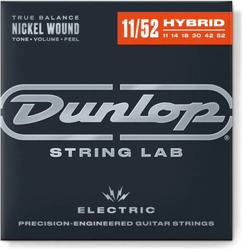 Струны для электрогитары Dunlop DEN1152 Nickel Wound Electric Guitar Strings (11-52)