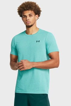 Чоловіча бірюзова футболка Vanish Seamless SS Under Armour S 1382801-482