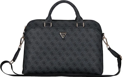 Сумка для ноутбука Guess 4G Zipper Pocket Triangle Logo 15" Black (GUCB15P4DPTK)
