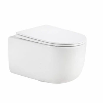 Подвесной унитаз Qtap керамика 515х360х350 мм Белый сиденье Slim Duroplast Soft-close Quick Release (692224)