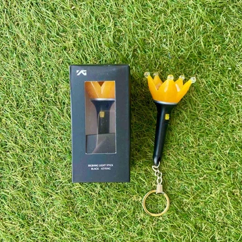 Лайтстик Биг Бенг Светящийся Брелок подвеска Lightstick BIGBANG 10 см Official Light stick Kpop мини формат