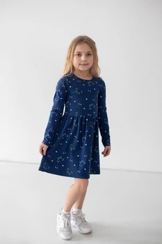 Платье для девочки Stylebaby (1243-55син) Рост 110 см Синий