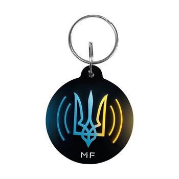 Ключ-брелок Mifare Proximity-key MF epoxy круглый d=35 мм герб (69-00056)