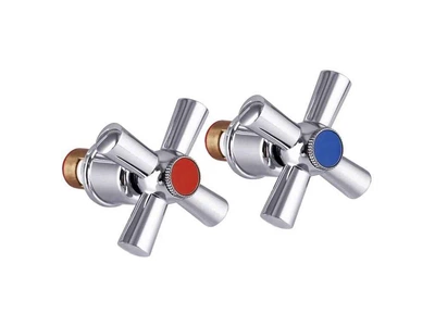 Ручка для змішувача MIXXUS (з кранбуксами, пара) кераміка HANDLES SET-A722 (2шт)