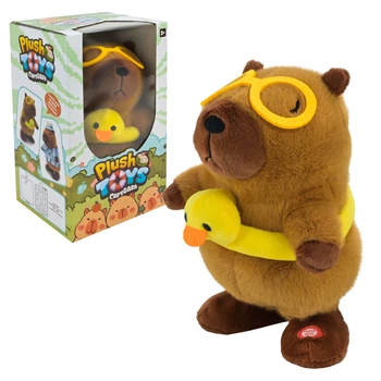 Інтерактивна іграшка Капібара Star Toys Factor Co (C1143) Коричневий