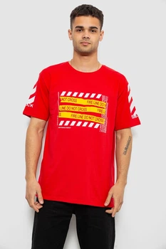 Футболка AGER 4XL Красный 244R2530