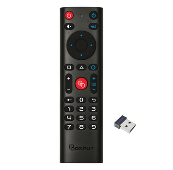 Пульт Air Mouse BPR3S Plus 4 в 1 Bluetooth 2.4G с голосовым управлением и IR обучением для Android TV Box и ПК