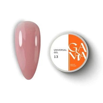 Гель для наращивания ногтей Universal Gel 013 (нюдовый) GA&MA (GÉMELY), 15 мл