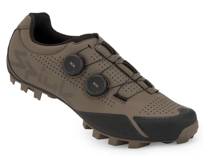 Обувь Spiuk Loma Carbon MTB размер UK 11,5 (46 290мм) коричневая