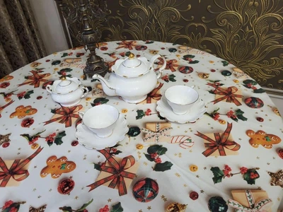 Скатерть овал 130х170 см Дарунок