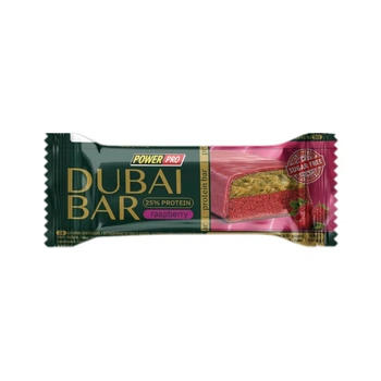 Батончик Power Pro Dubai Bar Sugar Free, 50 грамм - Малина