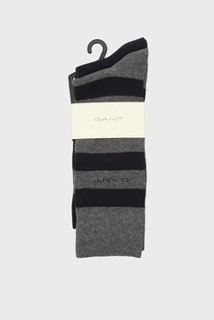 Чоловічі носки (2 пари) BARSTRIPE Gant 40-42 9960261