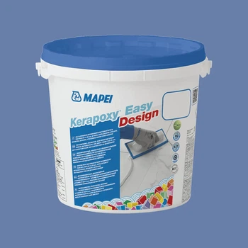 Фуга затирка епоксидная для швов MAPEI Kerapoxy Easy Design 172 3 кг голубой космос