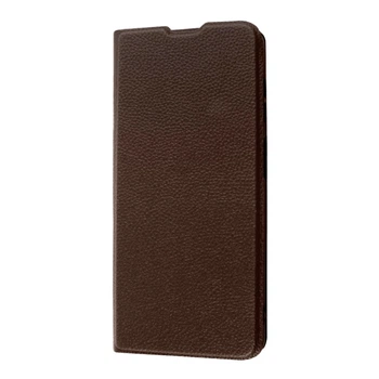 Чехол-книжка Fibra Leather Flip для Xiaomi Redmi Note 7, коричневый