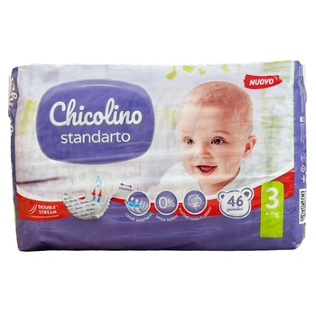 Подгузники Chicolino Standarto 3 (4-9 кг), 46 шт