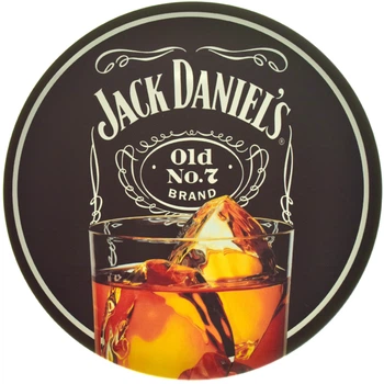 Металева табличка "Jack Daniel’s Old No.7 – Віскі З Льодом" (ms-105182)
