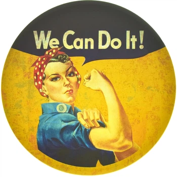 Металева табличка "We Can Do It!" (ms-105180)