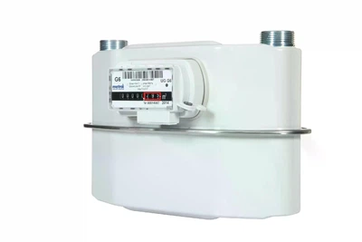 Счетчик газа мембранный Metrix G6T, мембранный, наружный с термокорректором (год выпуска 2012 поверка 04.2026)