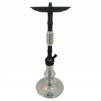 Кальян Garden Hookah 6126-1 Серый — высокий 80 см премиум кальян с современным дизайном, полный комплект для дома и заведений