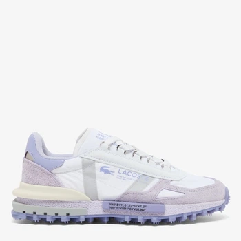 Женские кроссовки Lacoste Elite Active 750SFA0074-1T6 39.5 (T6) 25.4 см Белый/Фиолетовый (5059862641550)