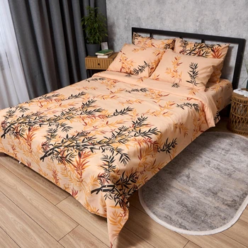 Комплект постельного белья Moon&Star Бязь Gold Люкс Bamboo Calm двоспальний 175х210 наволочки 2х50х70 (MS-820010261)