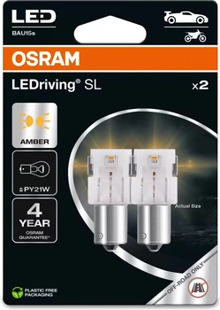 Набір автомобільних лампочок OSRAM LEDriving SL PY21W 2 шт. (7507DYP-2BL)