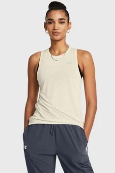 Жіноча бежева майка UA Launch Trail Tank Under Armour S 1383362-273