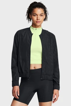 Жіноча чорна вітровка Run Anywhere Jacket Under Armour XL 1386346-001