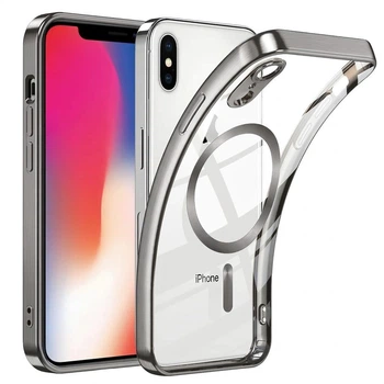 Чехол Fiji Chrome для Apple iPhone X с MagSafe и защитой камер Grey