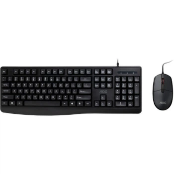 Комплект AOC KM170B USB UA Black
