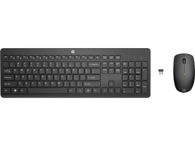 Комплект беспроводной HP 230 мышка и клавиатура Combo, черный (украинская клавиатура)