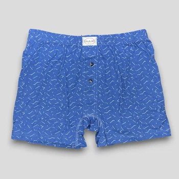 Трусы мужские семейные хлопковые DoReMi синие size 3 (L) (DN-25)