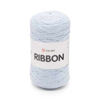 Пряжа плоска YarnArt Ribbon 250г для макраме в'язання блакитна (№760)