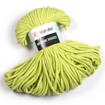 Шнур для макраме YarnArt Macrame Braided 250гр 67м фісташковий (№755)