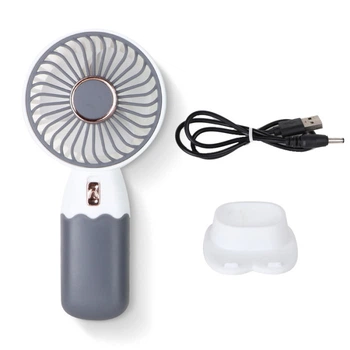 Вентилятор акумуляторний TOPA портативний ручний ZB088A Mini Fan Білий