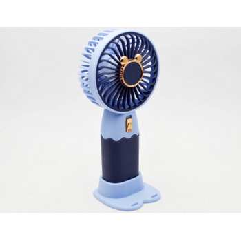 Вентилятор аккумуляторный TOPA портативный ручной ZB088A Mini Fan Синий