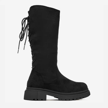 Подростковые зимние сапоги для девочки DeeZee CEO-CS5819-24 5906751242537 37 Черные (5906751242582)