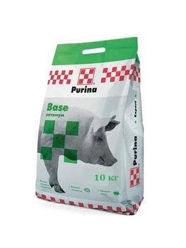 Кормовая добавка для свиней Purina Base 10кг, универсальное БМВД старт - 15%, гровер-12,5%, финиш-10%.
