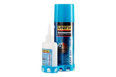 Клей с активатором Unifix 200мл + 50г (940032)