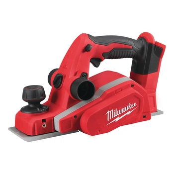 Рубанок аккумуляторный MILWAUKEE, M18 BP-0, 82мм (+пылесборник, угловая и боковая направляющая)