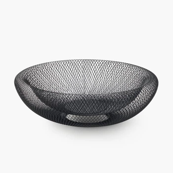 Фруктовница MBM HOME металлическая 33,5 см KP-144 M BLACK черная