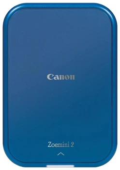 Мобильный фотопринтер Canon Zoemini 2 Navy Blue (5452C005) Bluetooth